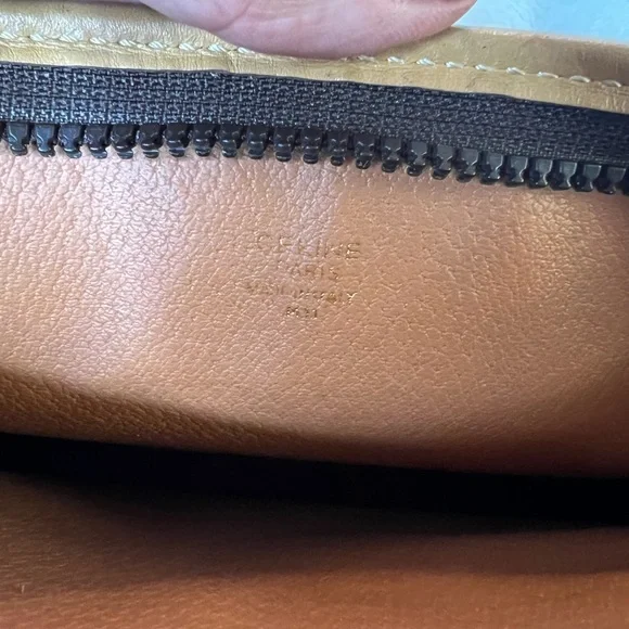 Celine Authentic Leather Clutch Bag - Picture 8 of 13